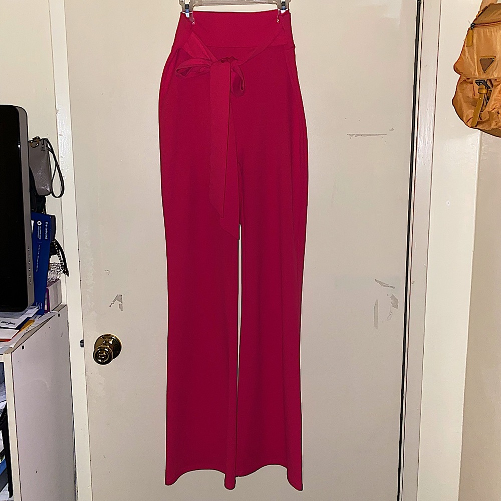 Windsor Pink Tie Pants